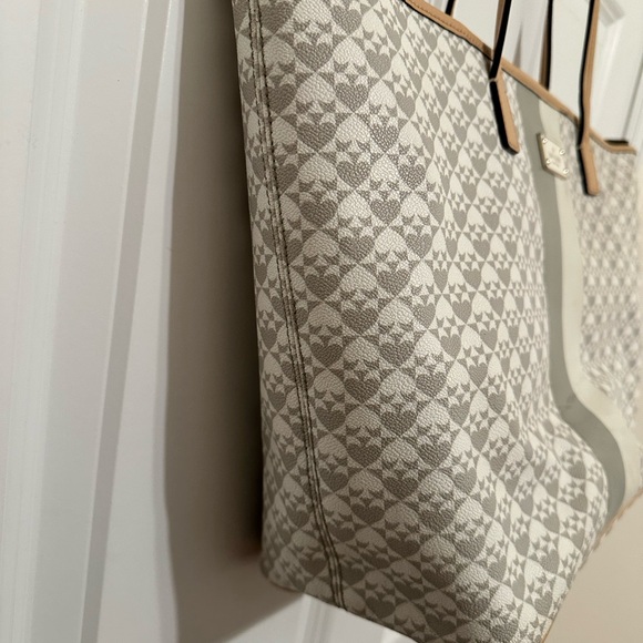 Kate Spade Margareta Gray/White Penn Tote Bag - Picture 13 of 16